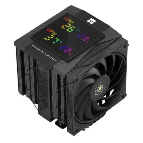Tản nhiệt khí Thermalright Royal Knight 120 Digital Black | Dual Tower CHÍNH HÃNG